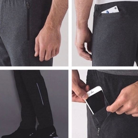 Men’s Lululemon Discipline Pants Dark Gray Heathered Black Size Extra Large - Picture 6 of 13